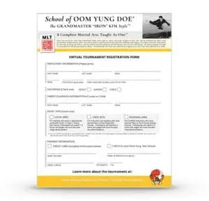 Tournament Registration Form